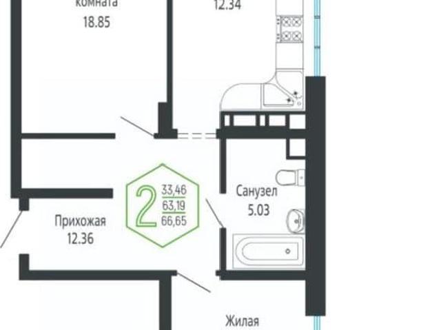 Квартира продажа в Березовый, Краснодарский Край