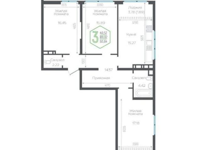 Квартира продажа в Березовый, Краснодарский Край