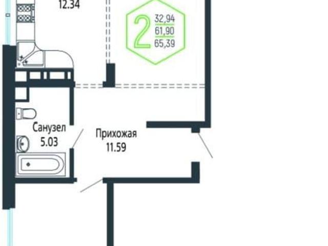 Квартира продажа в Березовый, Краснодарский Край