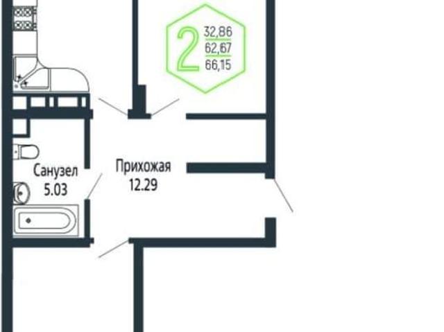 Квартира продажа в Березовый, Краснодарский Край
