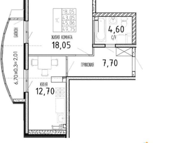 Квартира продажа в Березовый, Краснодарский Край