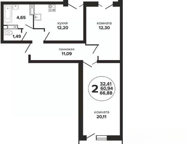 Квартира продажа в Березовый, Краснодарский Край
