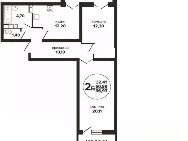 Квартира продажа в Березовый, Краснодарский Край