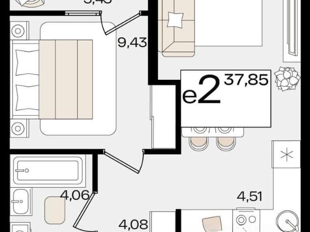 Квартира продажа в Березовый, Краснодарский Край
