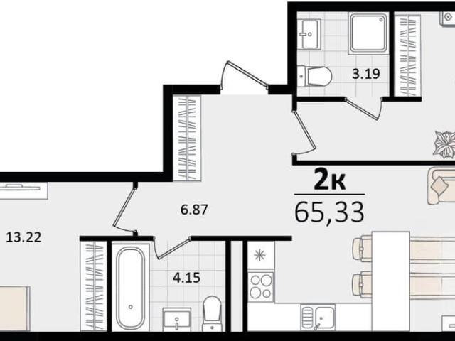 Квартира продажа в Березовый, Краснодарский Край
