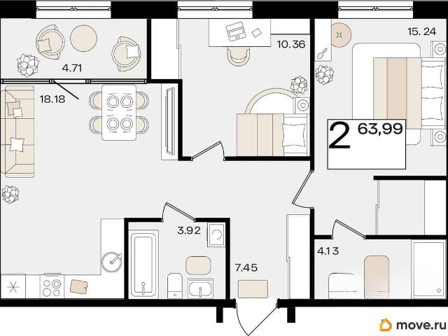 Квартира продажа в Березовый, Краснодарский Край
