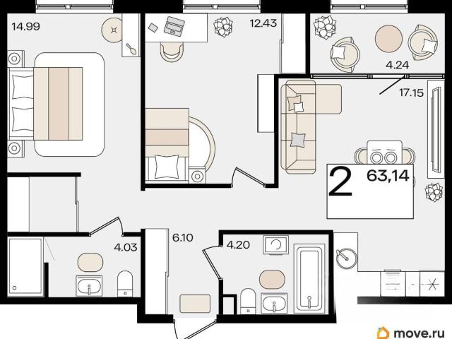Квартира продажа в Березовый, Краснодарский Край