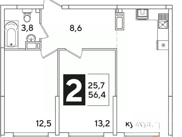 Квартира продажа в Березовый, Краснодарский Край