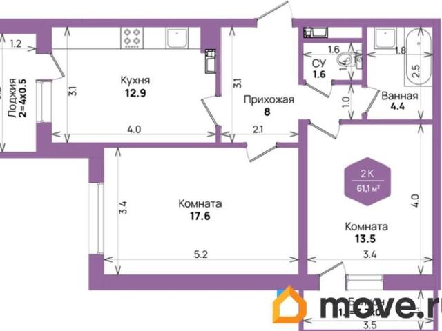 Квартира продажа в Березовый, Краснодарский Край
