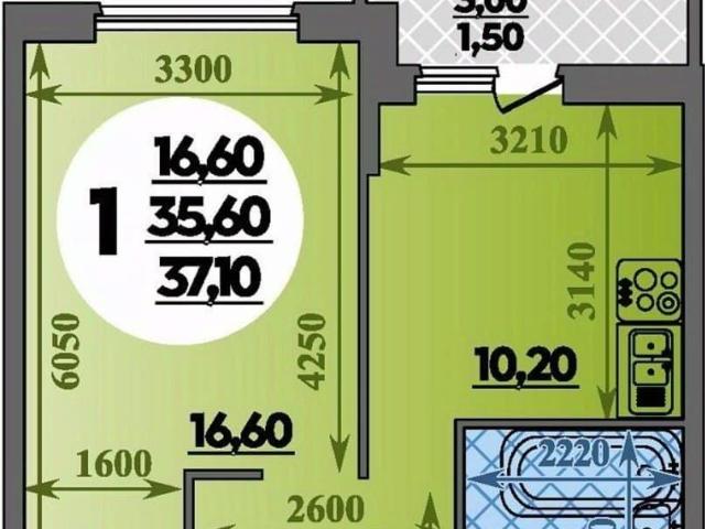 Квартира продажа в Березовый, Краснодарский Край