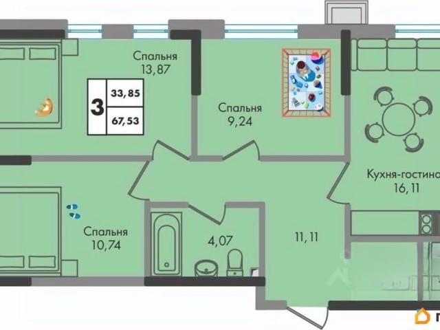 Квартира продажа в Березовый, Краснодарский Край