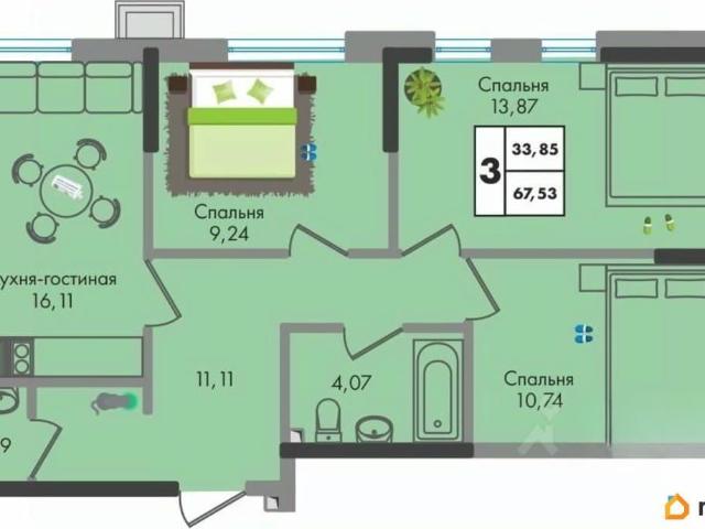 Квартира продажа в Березовый, Краснодарский Край