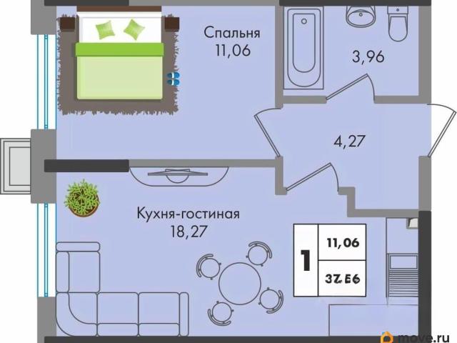 Квартира продажа в Березовый, Краснодарский Край