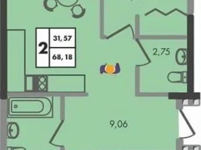 Квартира продажа в СНТ «КНИИСХ», Краснодар