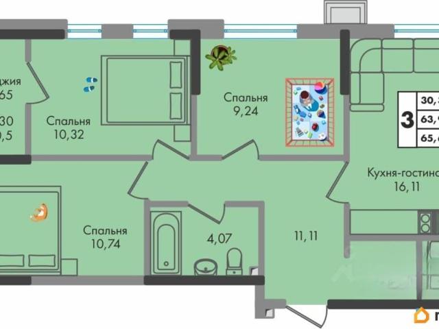 Квартира продажа в Березовый, Краснодарский Край