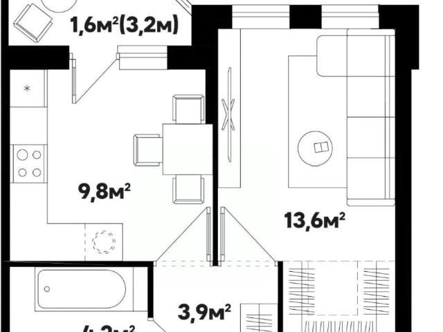 Квартира продажа в Березовый, Краснодарский Край