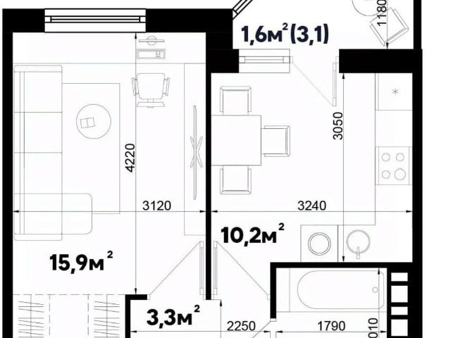 Квартира продажа в Березовый, Краснодарский Край