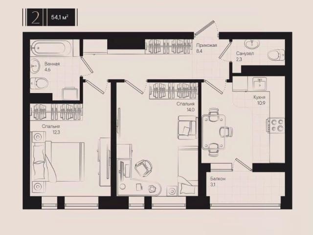 Квартира продажа в Березовый, Краснодарский Край