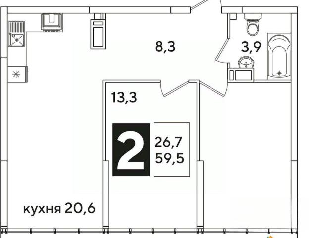 Квартира продажа в Березовый, Краснодарский Край