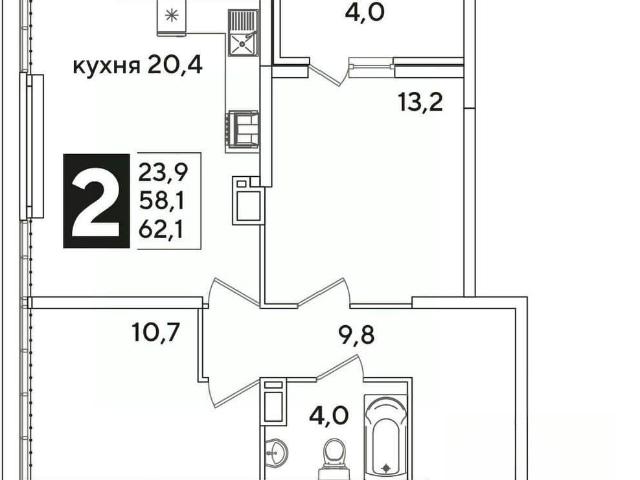 Квартира продажа в Березовый, Краснодарский Край