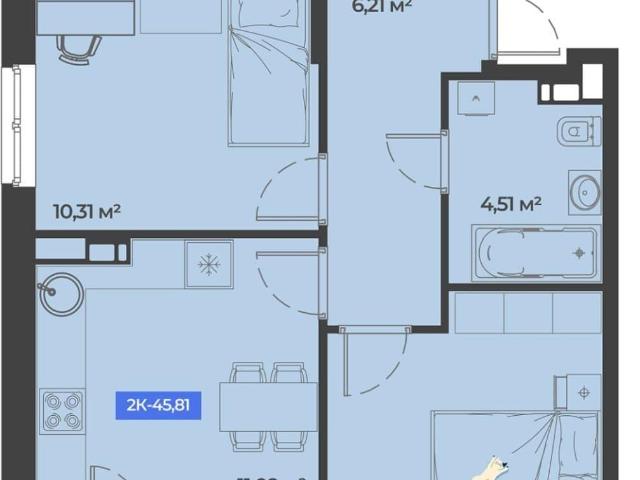 Квартира продажа в Березовый, Краснодарский Край