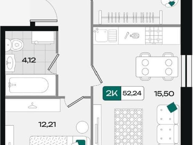 Квартира продажа в Березовый, Краснодарский Край