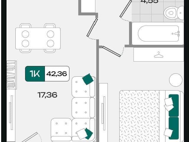 Квартира продажа в Березовый, Краснодарский Край