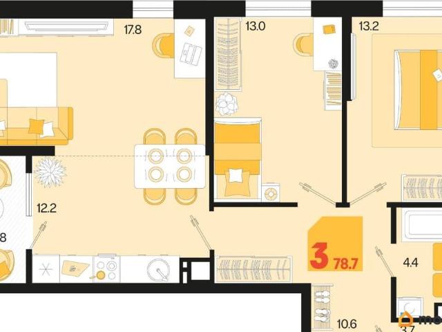 Квартира продажа в Березовый, Краснодарский Край