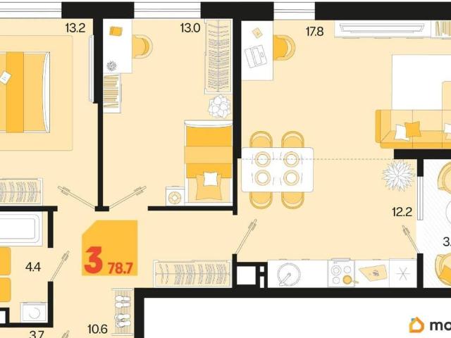 Квартира продажа в Березовый, Краснодарский Край