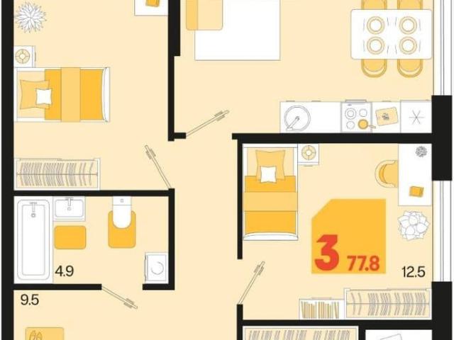 Квартира продажа в Березовый, Краснодарский Край