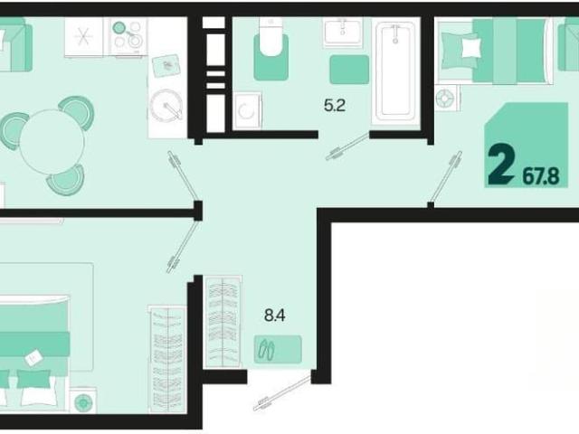 Квартира продажа в Березовый, Краснодарский Край