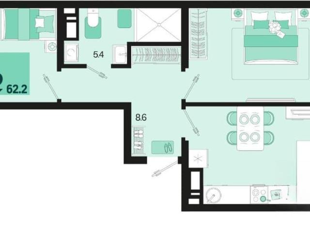 Квартира продажа в Березовый, Краснодарский Край
