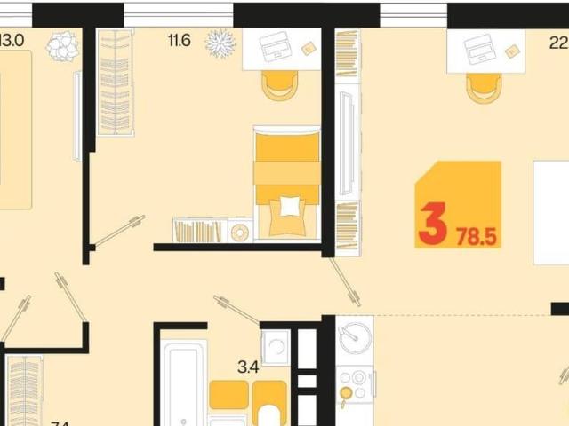 Квартира продажа в Березовый, Краснодарский Край