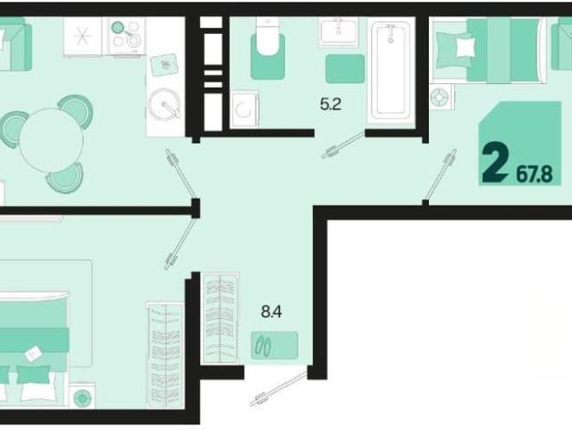 Квартира продажа в Березовый, Краснодарский Край