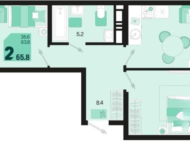 Квартира продажа в Березовый, Краснодарский Край