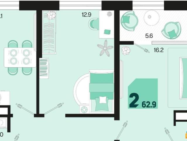 Квартира продажа в Березовый, Краснодарский Край