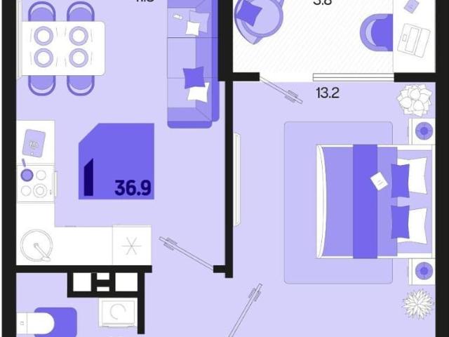 Квартира продажа в Березовый, Краснодарский Край