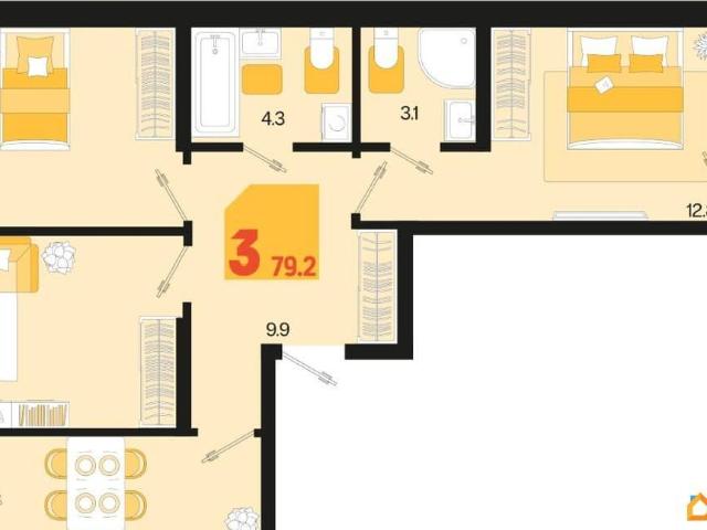 Квартира продажа в Березовый, Краснодарский Край