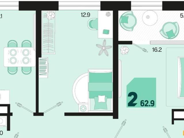 Квартира продажа в Березовый, Краснодарский Край