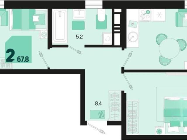 Квартира продажа в Березовый, Краснодарский Край