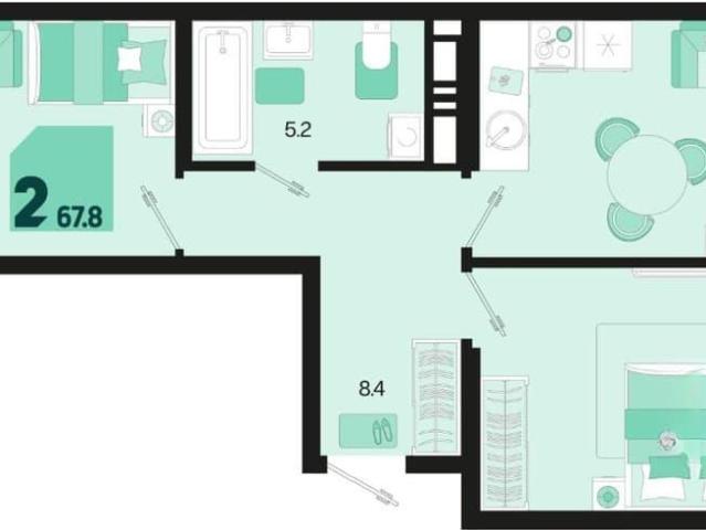 Квартира продажа в Березовый, Краснодарский Край