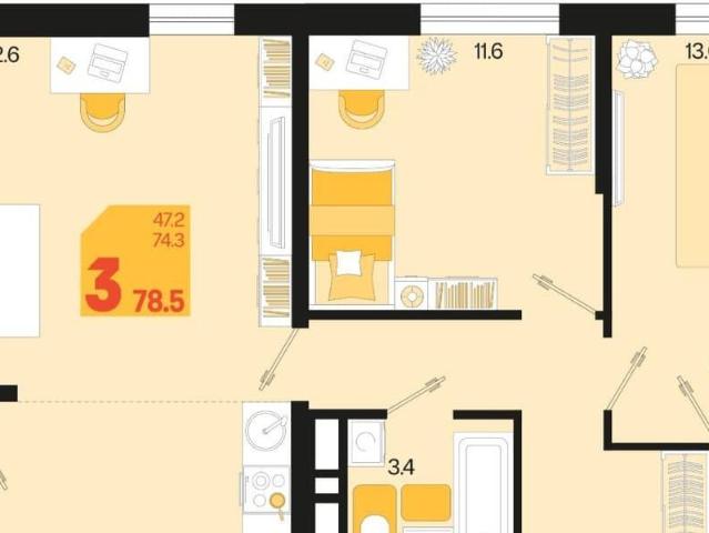 Квартира продажа в Березовый, Краснодарский Край
