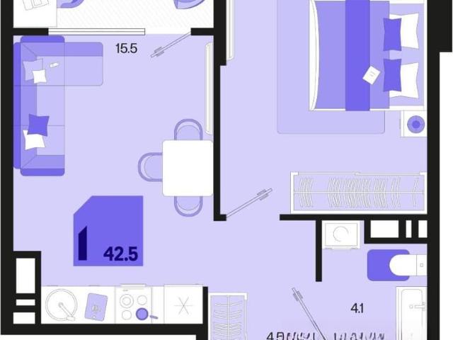 Квартира продажа в Березовый, Краснодарский Край