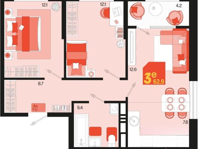 Квартира продажа в Березовый, Краснодарский Край
