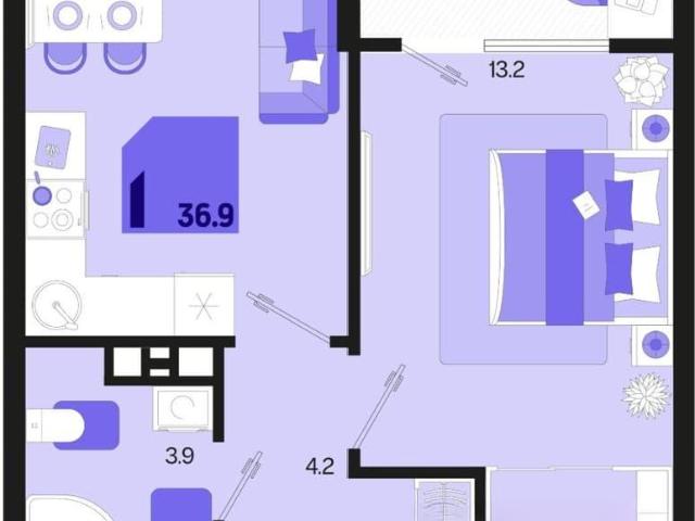 Квартира продажа в Березовый, Краснодарский Край