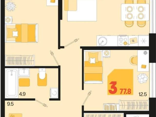 Квартира продажа в Березовый, Краснодарский Край