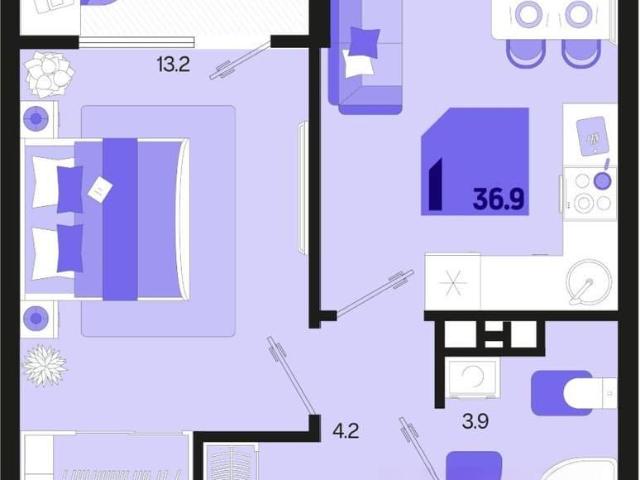 Квартира продажа в Березовый, Краснодарский Край