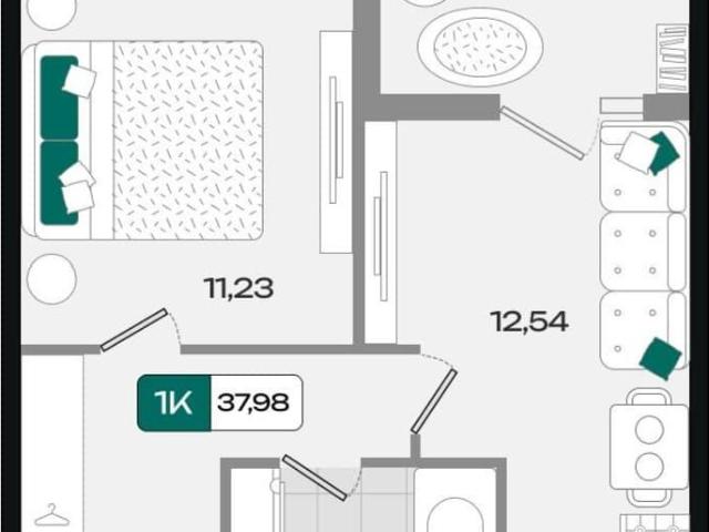 Квартира продажа в Березовый, Краснодарский Край