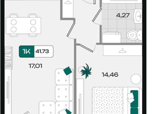 Квартира продажа в Березовый, Краснодарский Край