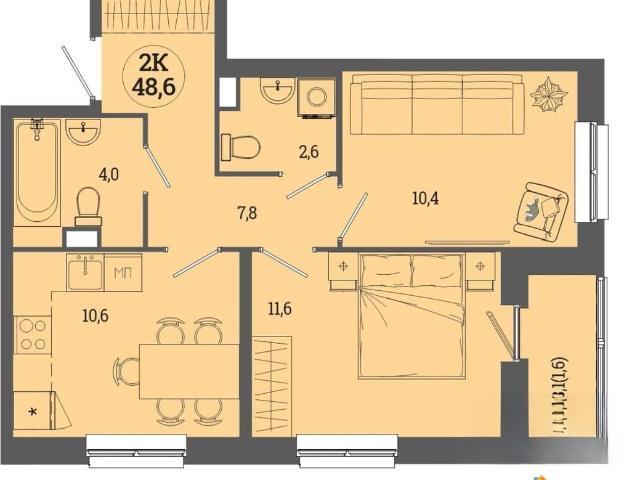 Квартира продажа в Краснокамск, Пермский Край